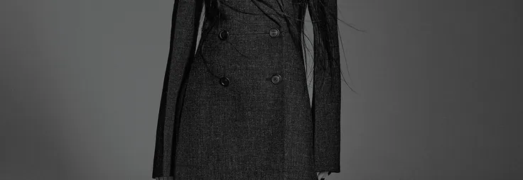 Sherry Shi, portfolio photograph used as the poster for Fall/Winter 2022 Runway.